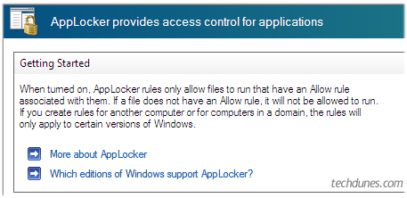 disable applocker windows 7