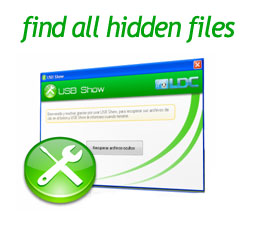 find hidden files