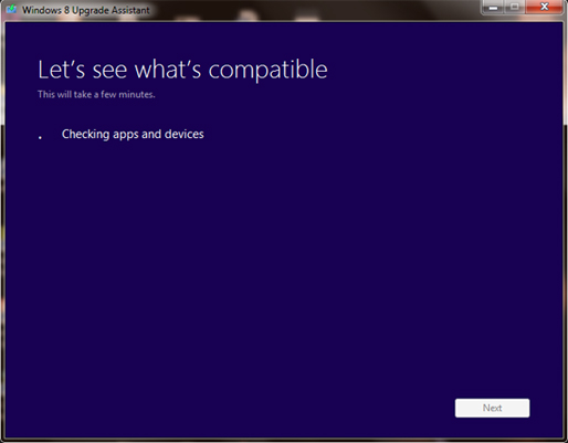 Upgrade to Windows 8