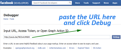Youtube Video Preview On Facebook Not Displayed