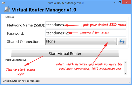 Windows Laptop Into Wi-Fi Hotspot.